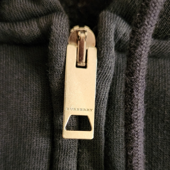 Burberry Zip Up Hoodie size L - Picture 4 of 5